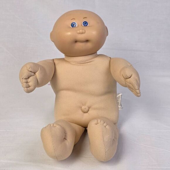 Vintage Cabbage Patch Kids Doll 1982 Coleco Blue Eyes 16" - Picture 1 of 8